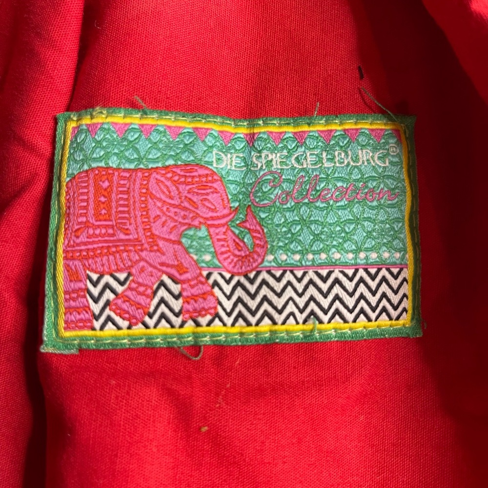 Die Spiegelburg Collection | Floral Embroidered Tote Bag - Picture 3 of 5